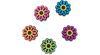 Jibbitz Lights Up Daisy 5 Pack