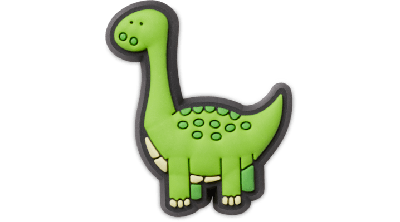 Jibbitz Boys Rule Green Dino