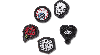 Jibbitz Punk Patch 5 Pack