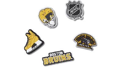 Jibbitz Nhl® Boston Bruins® 5 Pack In Yellow