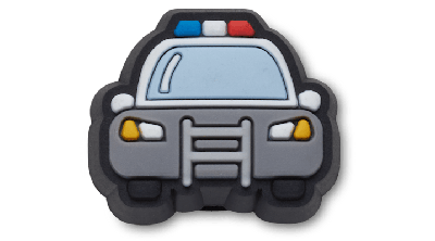 Jibbitz Tiny Police Car In White