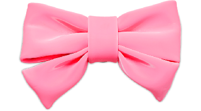 Jibbitz Hyper Pink Bow