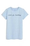Vineyard Vines Let's Go Sailing Stripe T-shirt In B.stripe - Jb/ Marsh