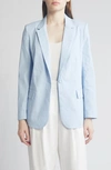 KOBI HALPERIN BRIA LINEN BLEND BLAZER