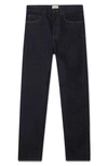 Blk Dnm 55 Relaxed Straight Leg Organic Cotton Jeans In Sun Fade Blue