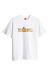 Icecream Word Graphic T-shirt In White