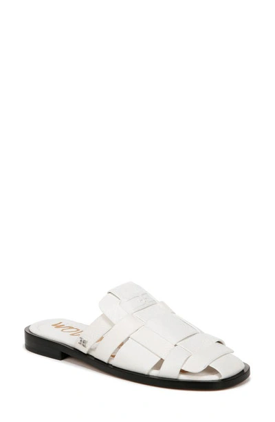 Sam Edelman Dina Fisherman Mule In Bright White