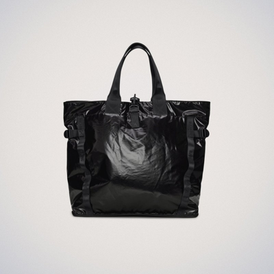 Rains Sibu Waterproof Shopper Bag In Black