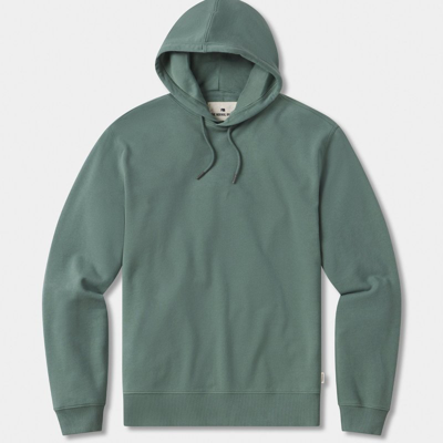 The Normal Brand Cole Terry Hoodie In Green