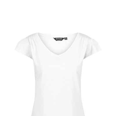 Regatta Womens/ladies Francine V Neck T-shirt In White
