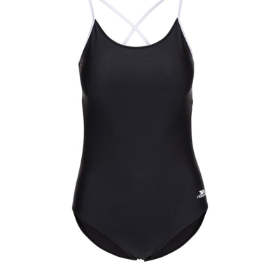 Trespass Womens/ladies Florence One Piece Bathing Suit In Black