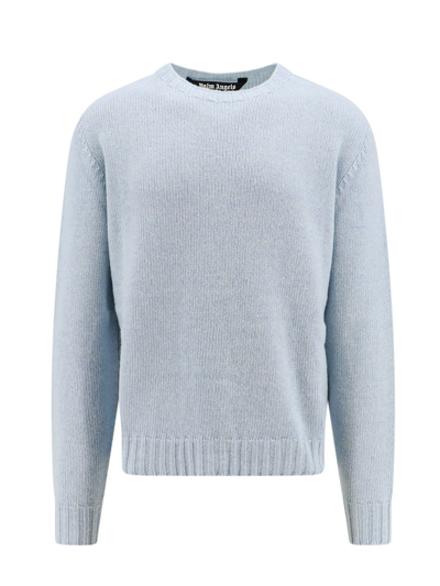 Palm Angels Sweaters In Blue