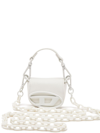 DIESEL WHITE 1DR XXS CROSS BODY BAG