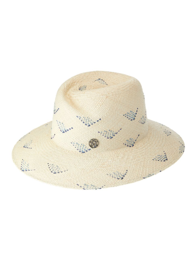 MAISON MICHEL WOMEN'S VIRGINIE WOVEN STRAW PANAMA HAT