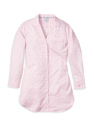 Petite Plume Kids' Cotton Nightshirt In Sweetheart Pink