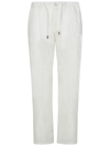 Herno Resort Trousers In Light Nylon Stretch In White