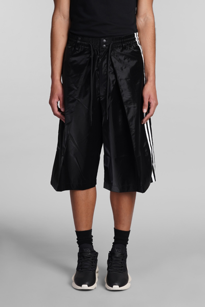 Y-3 Shorts In Black Polyamide