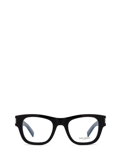 Saint Laurent Sl 698 Havana Glasses In Black