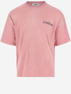 A Paper Kid Man T-shirt Antique Rose Size L Cotton In Coral Red