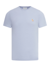 Maison Kitsuné Maison Kitsune Chillax Fox T Shirt In Beat Blue