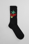 BARROW SOCKS IN BLACK COTTON