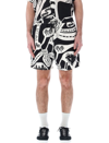 Rhude Men's Strada Shorts In Black