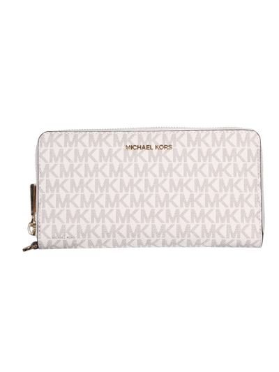 Michael Michael Kors Continental Large Wallet In White