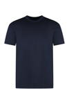 Givenchy Men's Cotton Crew-neck T-shirt In Blue