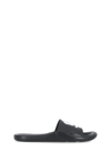 Kenzo Cross-logo Rubber Sliders In Black