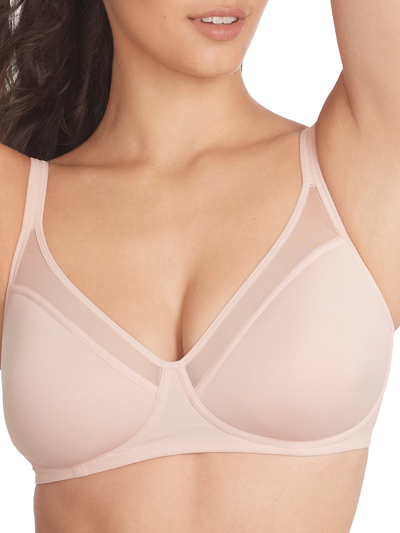 Reveal Low-key Breathe Easy Wire-free Bra In Barely There
