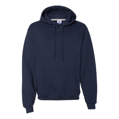 Russell Athletic Dri Power Hooded Sweatshirt In Blue