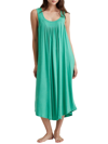 Papinelle Kate Pleated Nightgown In Green
