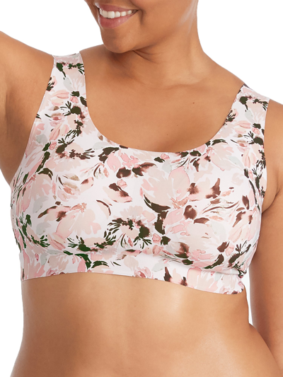 Bali Comfort Revolution Easylite Seamless Bralette In Rose Bloom Pink