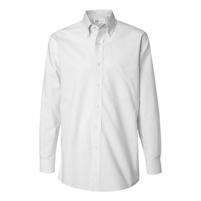 Van Heusen Pinpoint Oxford Shirt In White