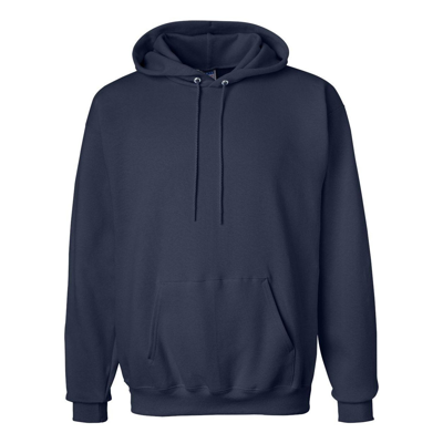 Hanes Ultimate Cotton Hooded Sweatshirt In Blue