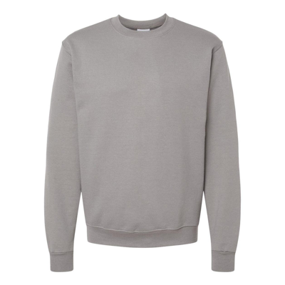 Champion Powerblend Crewneck Sweatshirt In Black