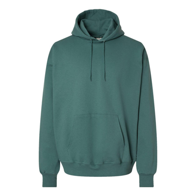 Hanes Ultimate Cotton Hooded Sweatshirt In Green