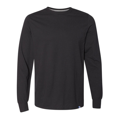 Russell Athletic Essential 60/40 Performance Long Sleeve T-shirt In Black
