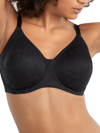 Dominique Jacqueline Jacquard Minimizer Bra In Black