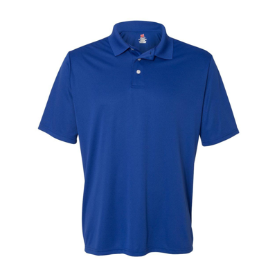 Hanes Cool Dri Polo In Blue