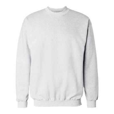 Hanes Ultimate Cotton Crewneck Sweatshirt In Grey