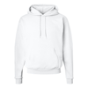 Hanes Ultimate Cotton Hooded Sweatshirt In White