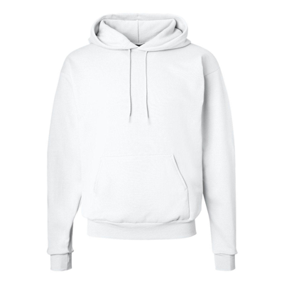 Hanes Ecosmart Hooded Sweatshirt In White