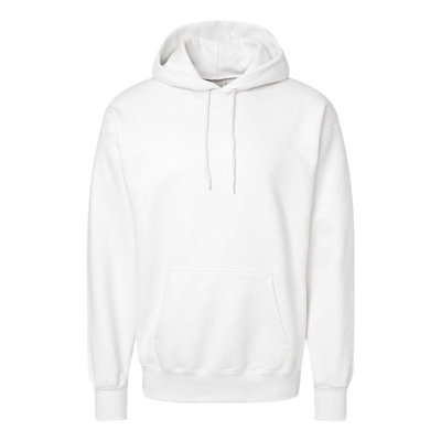 Hanes Ultimate Cotton Hooded Sweatshirt In White