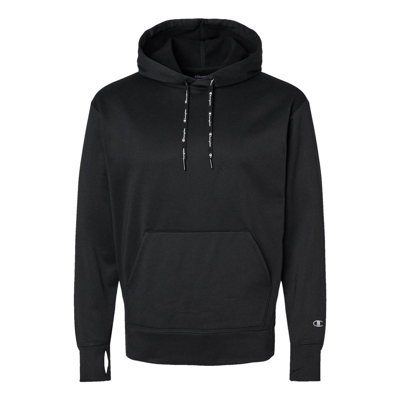 Champion Sport Hooded Sweatshirt In Black