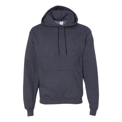 Champion Powerblend Hooded Sweatshirt In Blue