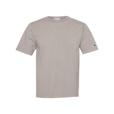 Champion Garment-dyed T-shirt In Grey