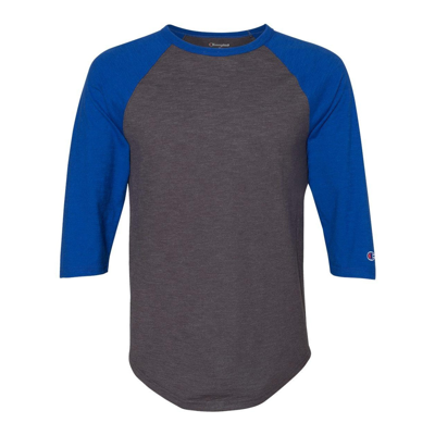 Champion Premium Fashion Raglan Three-quarter Sleeve Baseball T-shirt In Multi