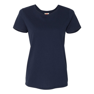 Hanes Essential-t Womens T-shirt In Blue