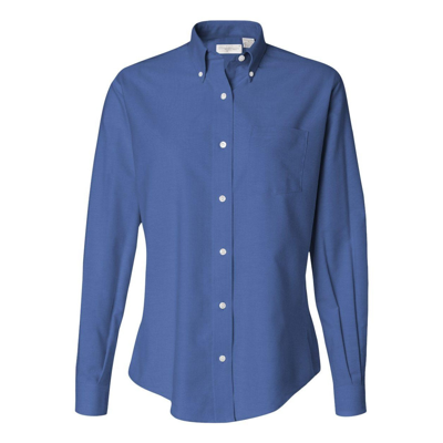 Van Heusen Women's Oxford Shirt In Blue